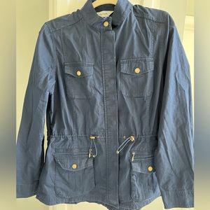 LL Bean Medium Navy Utility Fashion Jacket